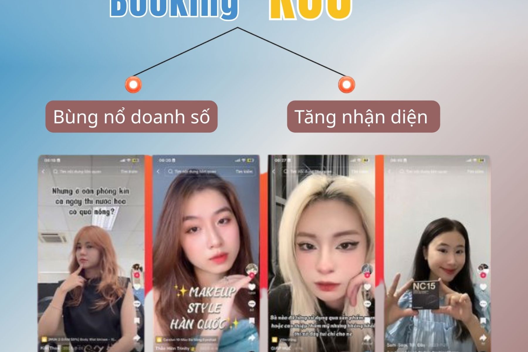 booking koc tiktok
