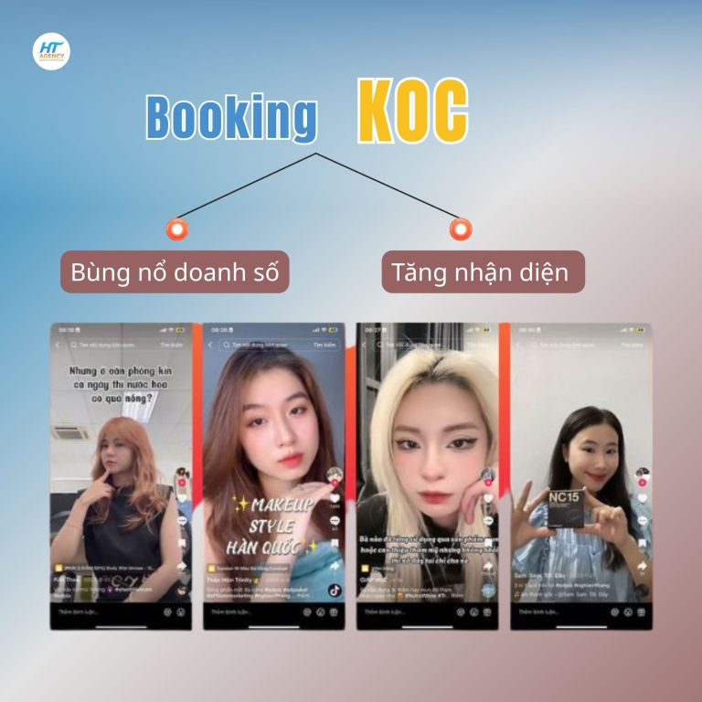 booking koc tiktok