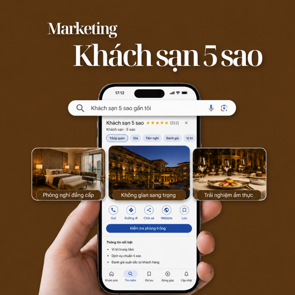 marketing cho khách sạn 5 sao